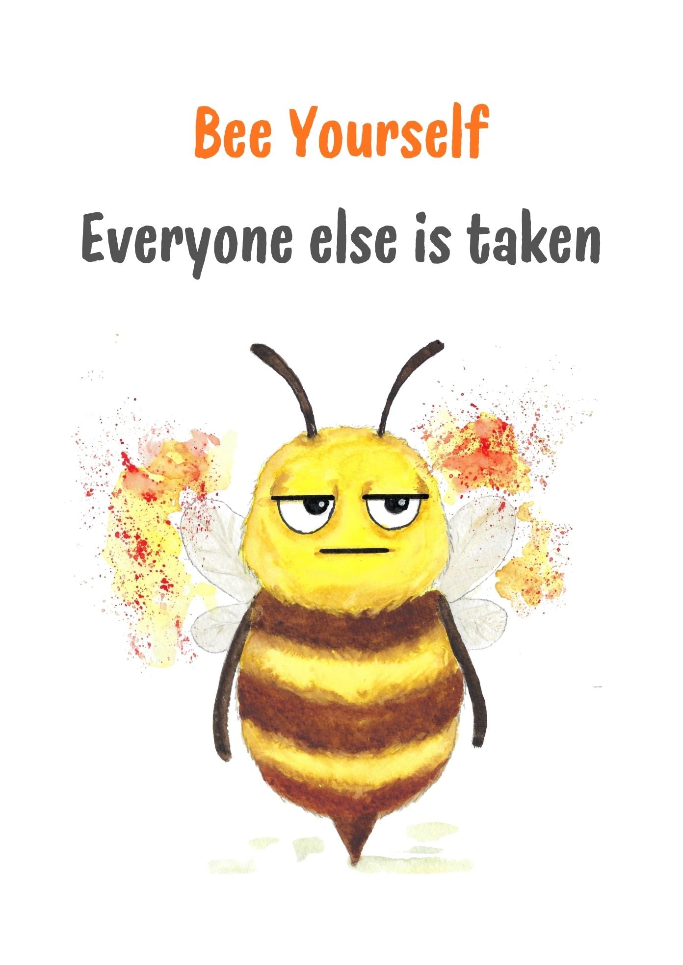 Bee Art Print