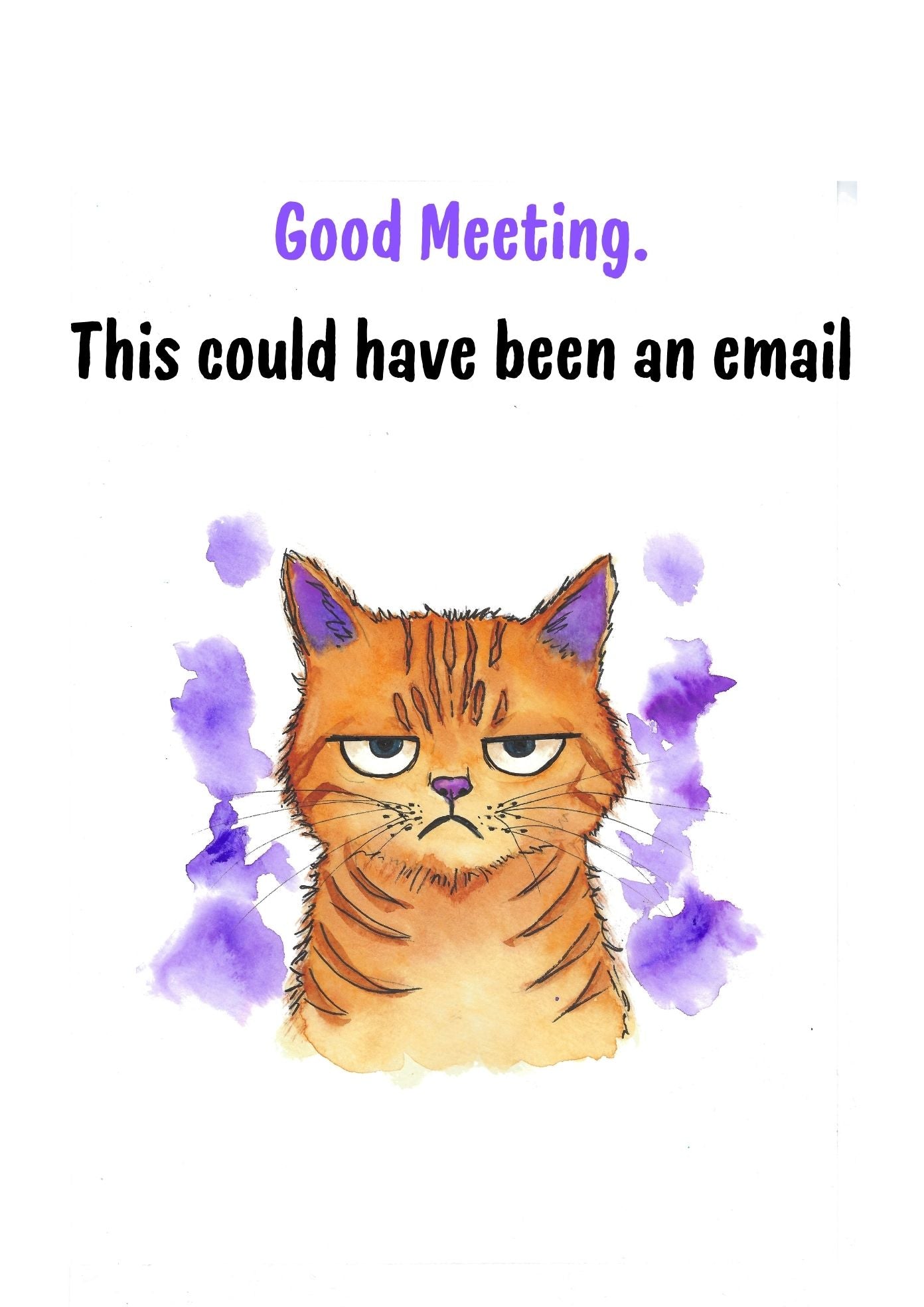 Cat Art Print
