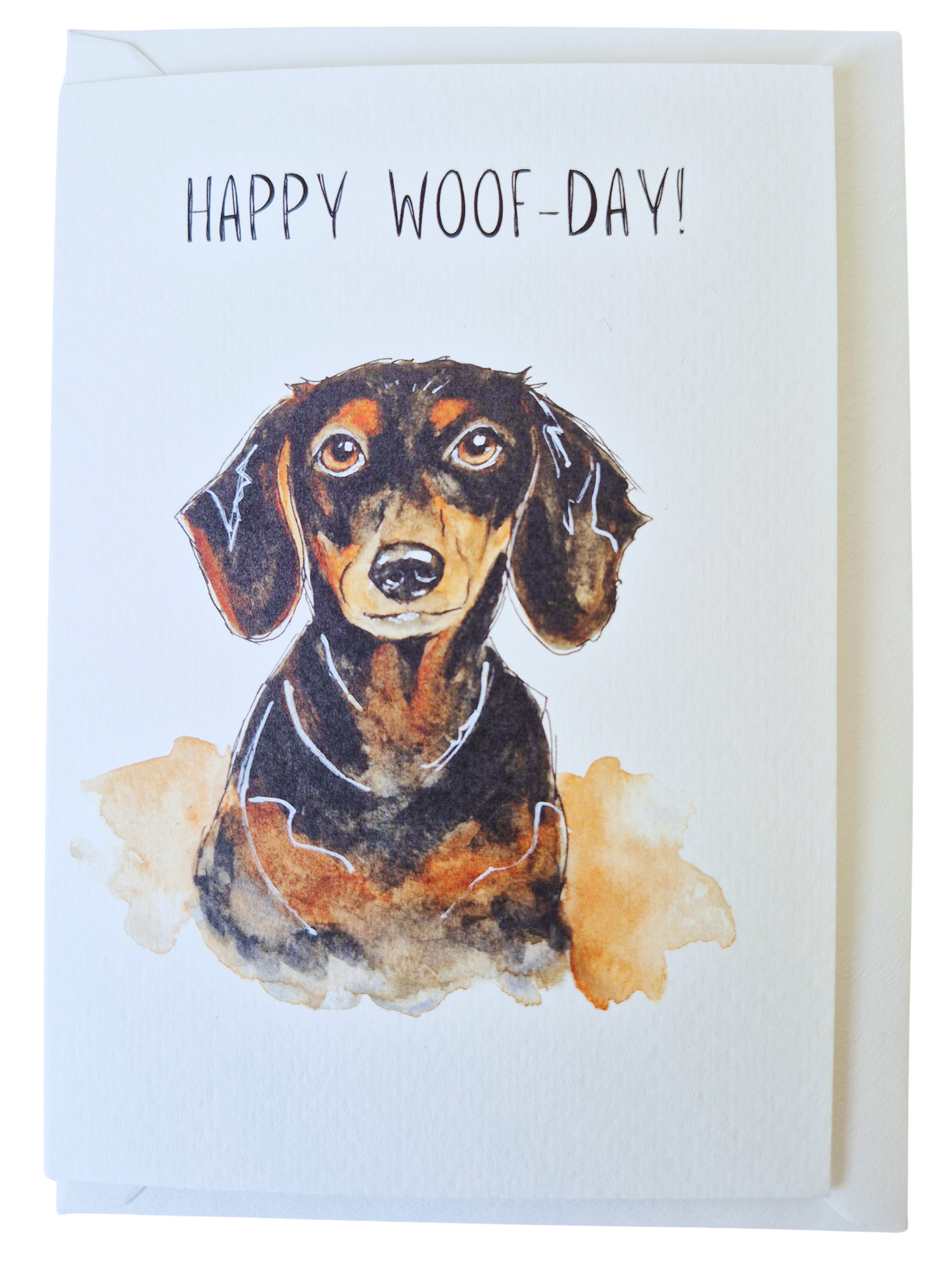 Dog Greeting Card Dachshund