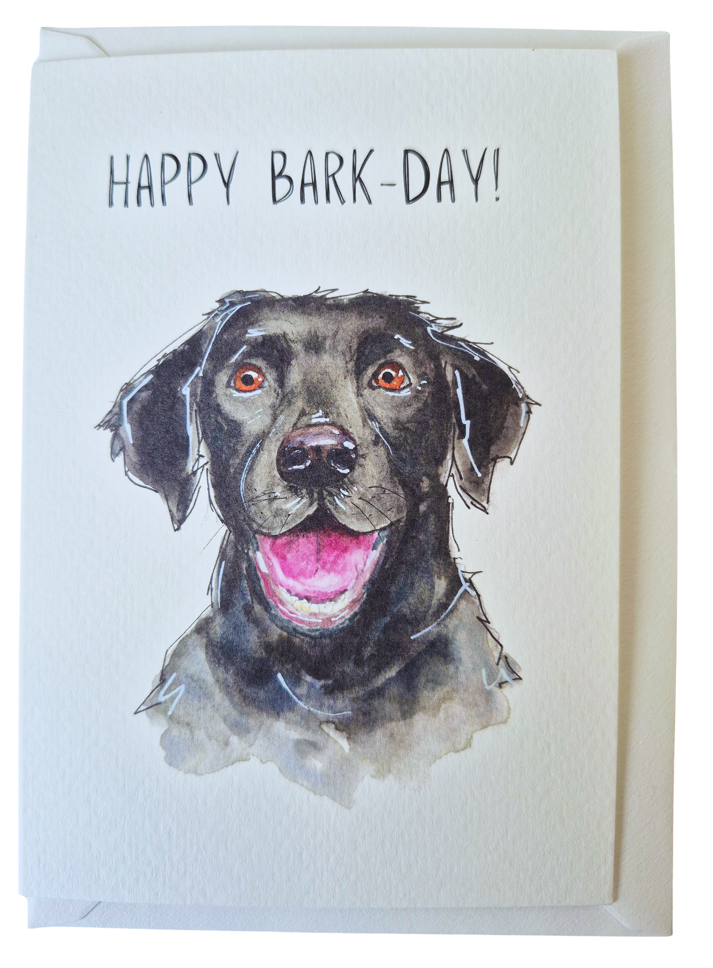 Dog Greeting Card Labrador
