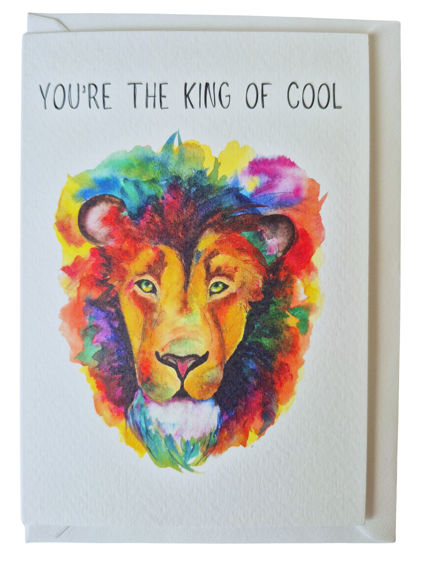 Safari Lion1 Greeting Card