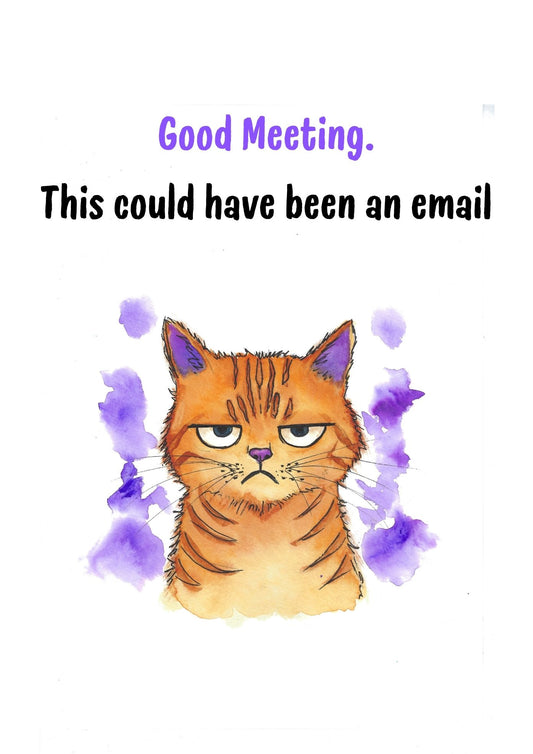 Cat Art Print