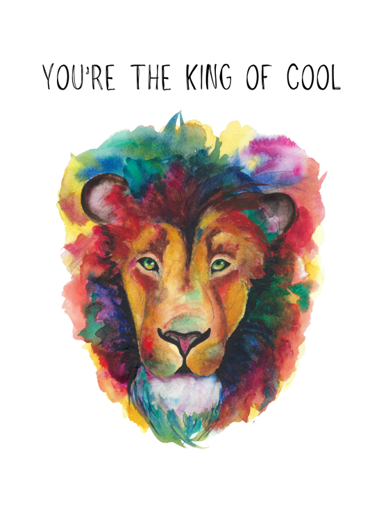 Safari Lion1 Greeting Card