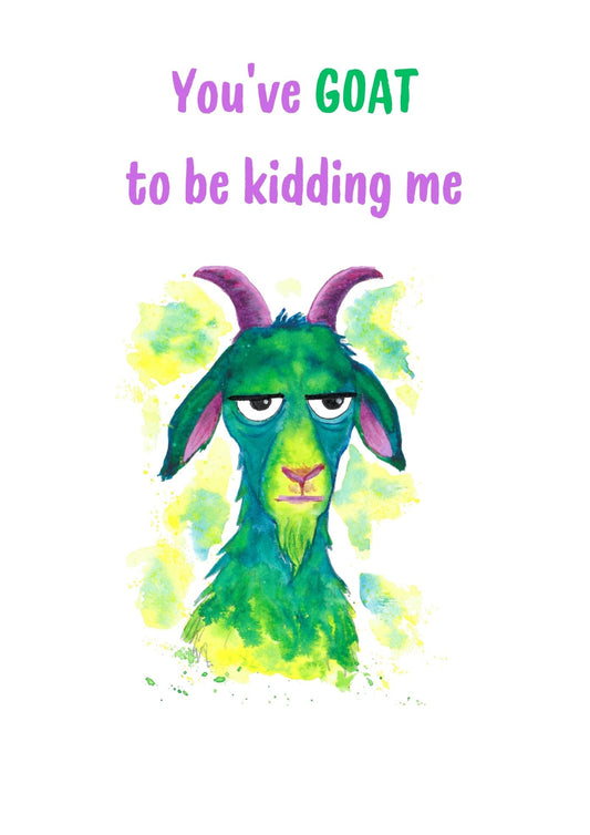 Goat Art Print