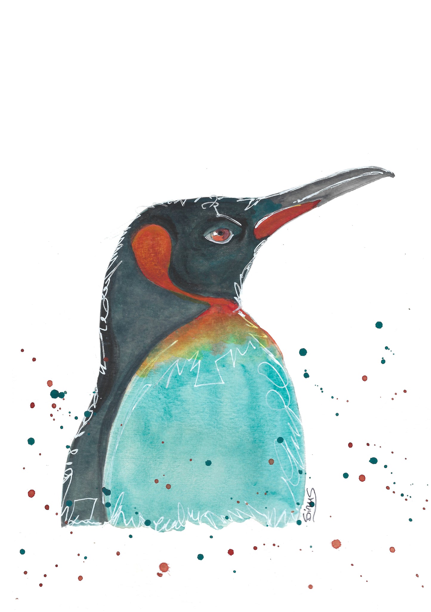 Penguin Art Print