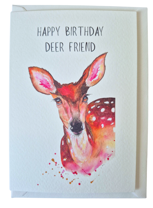 Woodland Deer Greeting Card