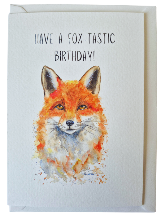 Woodland  Fox Greeting Card