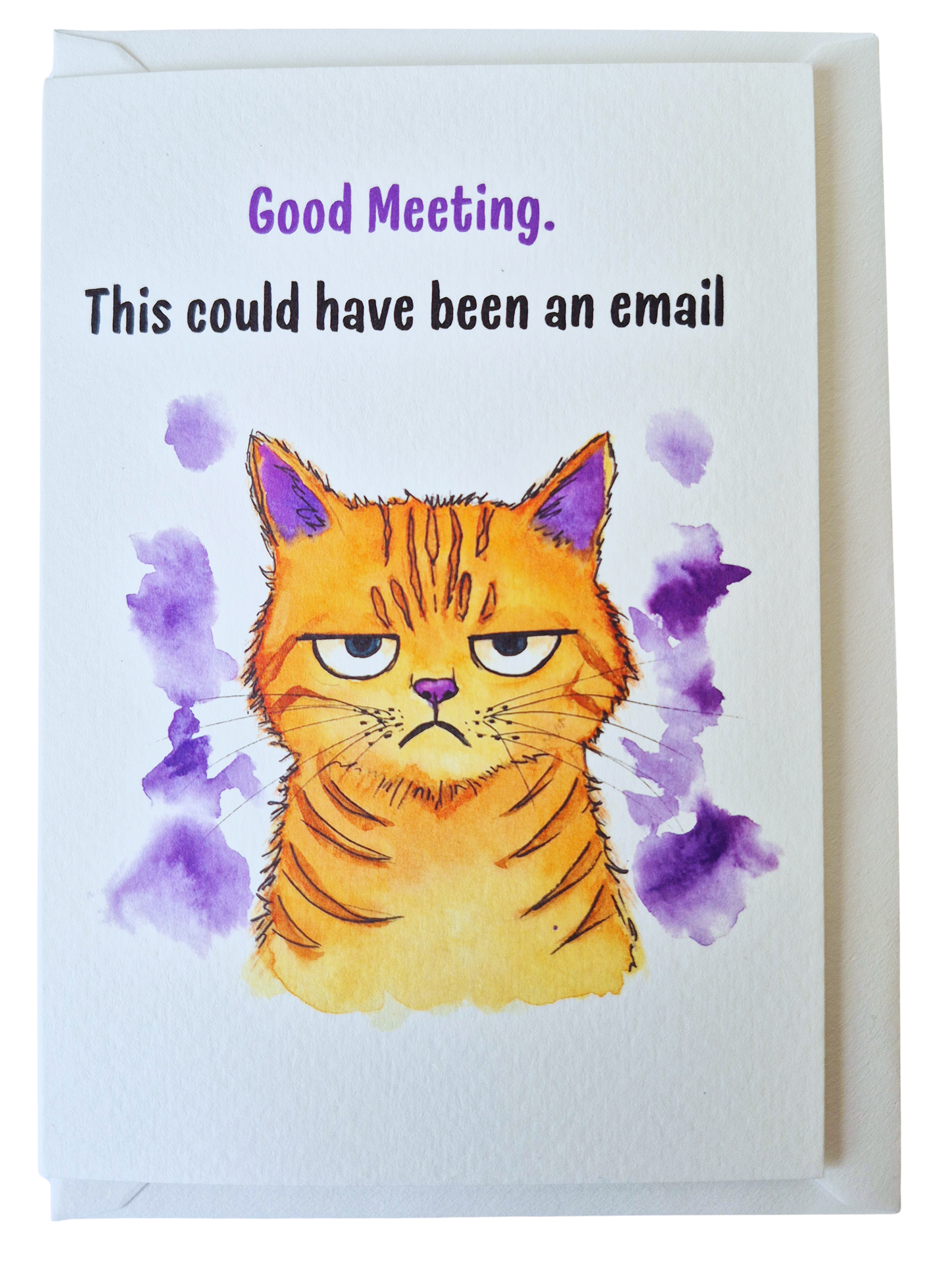 Funny CAT Greeting Card