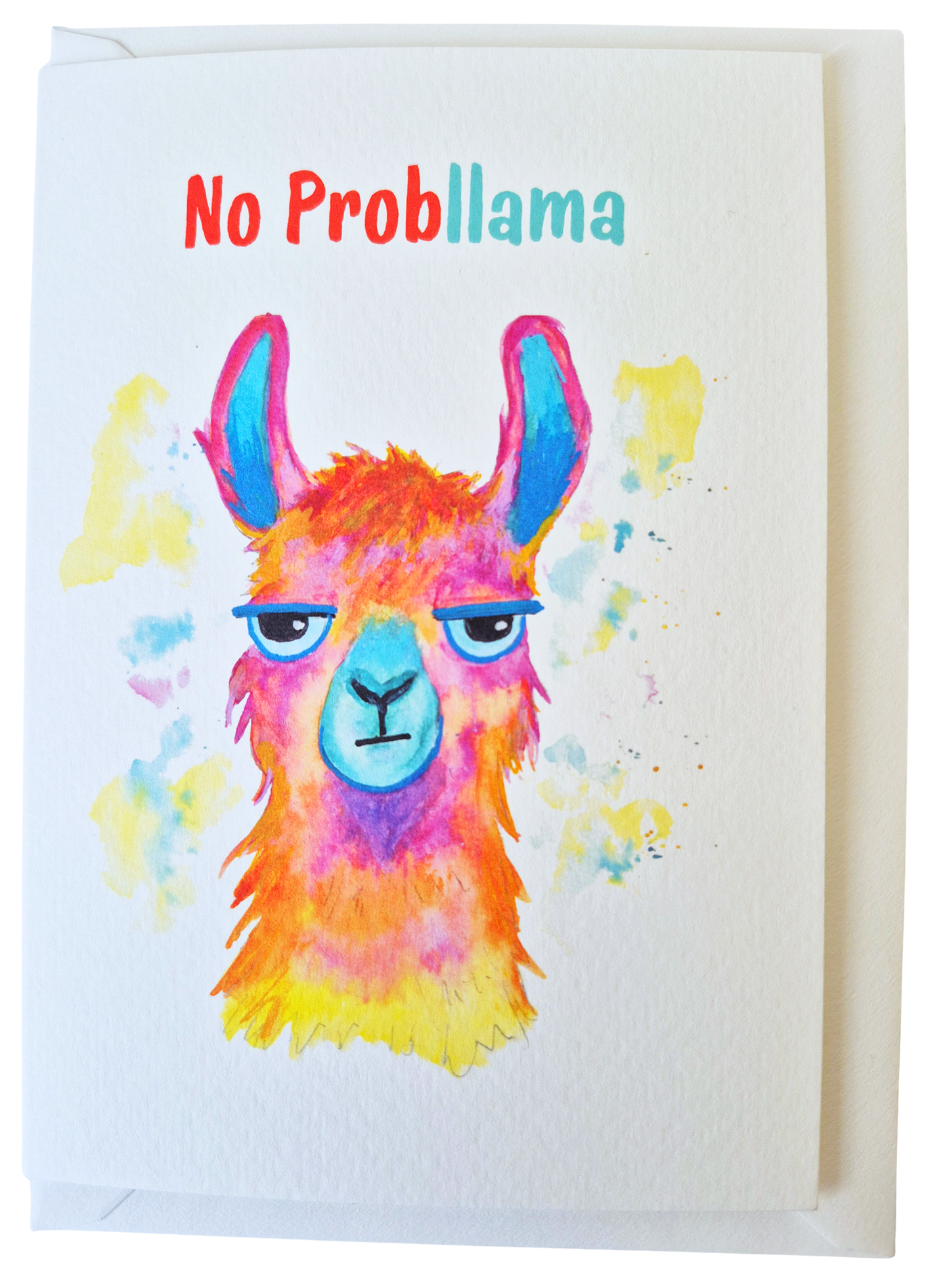 Funny LLAMA Greeting Card
