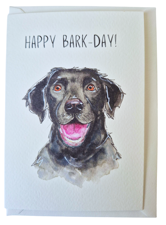 Dog Greeting Card Labrador