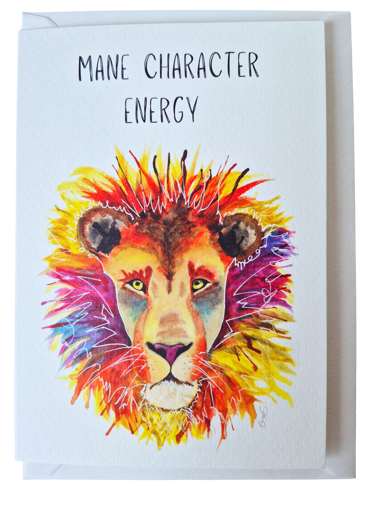 Safari Lion2 Greeting Card