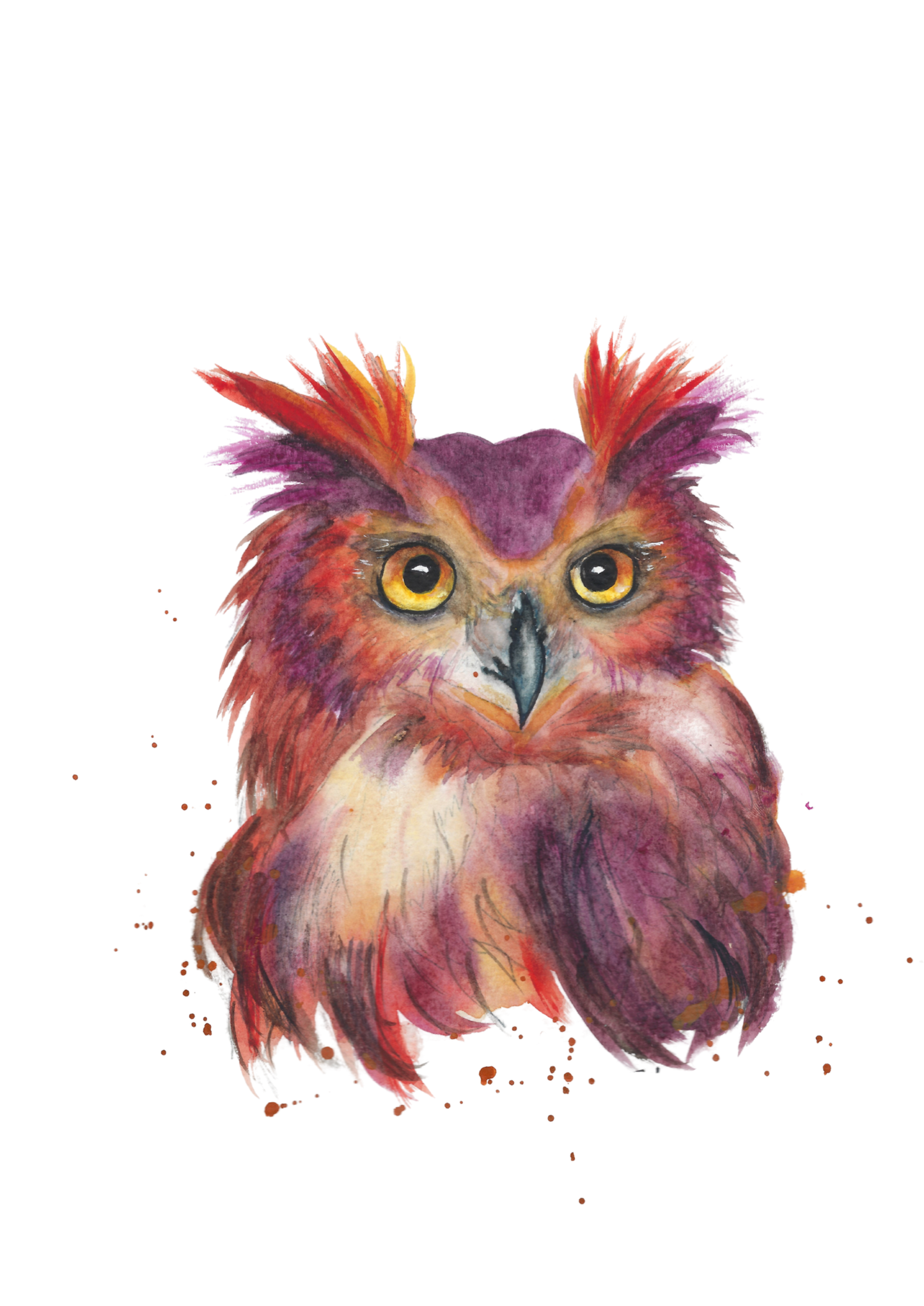 Owl Art Print